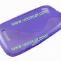 Purple S Style TPU Case Cover Skin for Motorola Domino XT531 XT532