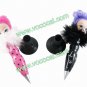Cute Suction Cup Funny Boucing Bobble Head Ballpoint Ball Pen