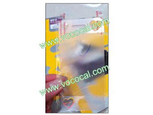 Color 3D Heart Pattern Screen Protector Guard Film for iPhone 4 4G 4S