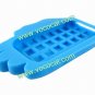 Blue Hand Palm Shape 3D Silicone Gel Case Cover for iPhone 4 4G 4S