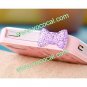 Bow 3.5mm Dustproof Plug Earphone Cover Stopper for iPhone 5 4 iPad iPod Touch