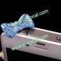 Bow 3.5mm Dustproof Plug Earphone Cover Stopper for iPhone 5 4 iPad iPod Touch