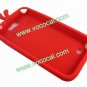 Cute 3D Chicken Silicone Case Cover Skin for Samsung Galaxy Note 2 N7100 Red