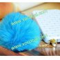 Rabbit Fur Ball 3.5mm Earphone Jack Dust Plug Ear Cap for iPhone 5 iPad Mini