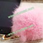 Rabbit Fur Ball 3.5mm Earphone Jack Dust Plug Ear Cap for iPhone 5 Touch