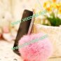 Rabbit Fur Ball 3.5mm Earphone Jack Dust Plug Ear Cap for iPhone 5 Touch