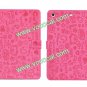 Cartoon Fancy Cute PU Leather Faerie Case Cover Skin for iPad Mini Rose
