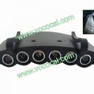 New 6 LED Cap Hat Clip Hands Free Camping Fishing Light