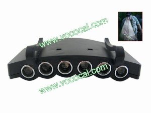 New 6 LED Cap Hat Clip Hands Free Camping Fishing Light