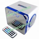 LED Screen Display Desk Speaker FM Radio with Remote Control Timer Switch