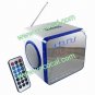 LED Screen Display Desk Speaker FM Radio with Remote Control Timer Switch