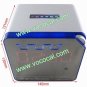 LED Screen Display Desk Speaker FM Radio with Remote Control Timer Switch