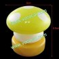 New Cute LED Mushroom Press Down Lamp Night Light Gift Yellow