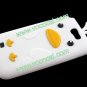 Cute 3D Chicken Silicone Case Cover Skin for Samsung Galaxy Note 2 N7100 White