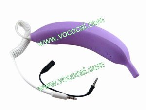 3.5mm Universal Banana Mobile Phone Handset for iPhone 5 4S 4 Samsung Galaxy S3