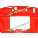 New Soft Silicone Case Cover Skin for Nintendo Wii U Red
