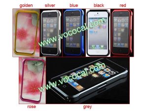 Metal Aluminium Alloy Protective Bumper Case Cover for iPhone 5