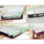 Cartoon Fancy Cute PU Leather Faerie Protective Case Cover Skin for iPhone 5