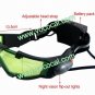 Cool Night Vision Tinted Lens Adjustable Elastic Band Goggles Glasses