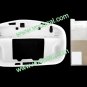 Soft Silicone Protective Case Cover for Nintendo Wii U White + Screen Protector