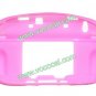 New Soft Silicone Case Cover Skin for Nintendo Wii U Pink