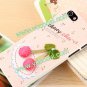 3D Cute Cartoon Fashion Protective Hard Case Cover for iPhone 5 Cherry