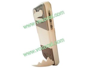 New Protective Crocodile Animal Shaped Stand Case Cover Skin for iPhone 5