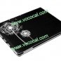 PU Leather Dandelion Book Stand Case Smart Cover for iPad 2 The New iPad 3 Black