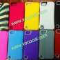 2 in 1 PC Silicone Protective Case Cover Skin for iPod Touch 5