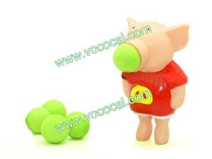 Cute Ball Shooting Pig Stress Reliever Vent Toy