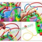 New Bead Wooden Trailer Toy Play Set for Kids Toddler Children