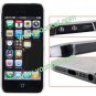 Heart PC Hard Protective Case Cover for iPhone 5 Clear White + Screen Protector