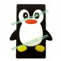 Cute 3D Penguin Cartoon Silicone Case Cover Skin for iPod Nano 7 Black
