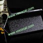 Diamond Wallet Card Holder Smart PU Leather Stand Case Cover for iPad Mini Black