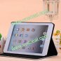 Cute Cartoon Girl PU Leather Stand Case Cover Skin for iPad Mini Black