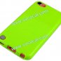 Flexible TPU Protective Case Cover Skin for iPod Touch 5 With Green Candy Color