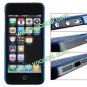 Heart PC Hard Protective Case Cover for iPhone 5 Blue + Clear Screen Protector