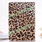 Fashion Leopard PU Leather Flip Stand Case Cover Skin for iPad Mini Yellow