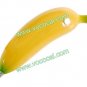 Novelty Fruit Banana Shaped Ballpoint Pen Fridge Magnetic Sticker