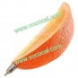 Novelty Fruit Orange Shaped Ballpoint Pen Fridge Magnetic Sticker