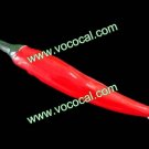 Novelty Red Pepper Shaped Pen Ballpoint Pen Fridge Magnetic Sticker