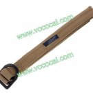 Tactical Durable Waterproof 600D Nylon Belt With Metal Buckle 120CM Khaki