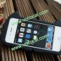 New Cute Cartoon Cat Silicone Protective Case Cover Skin for iPhone 4 Black