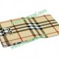 New PU Leather Lattice Flip Book Stand Case Cover Skin for iPad Mini Khaki