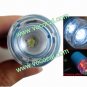 New Mini Torch USB Rechargeable LED Light Flashlight With Keyring Blue