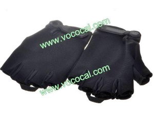 A Pair Cycling Bicycle Anti-Slip Short Half-Finger Nylon Gloves Mitten