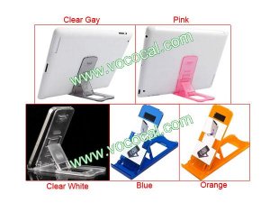 Universal Folding Kickstand Stand Holder for iPhone 5 4S iPad 2 Samsung P3100