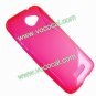 S Line TPU Protective Case Cover Skin for HTC Droid DNA X920E Rose