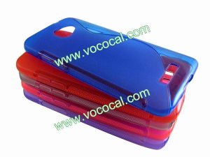 S Line TPU Protective Case Cover Skin for HTC Droid DNA X920E