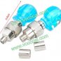 A Pair Motor Bike Car Tyre Wheel Valve Caps Skull LED Light